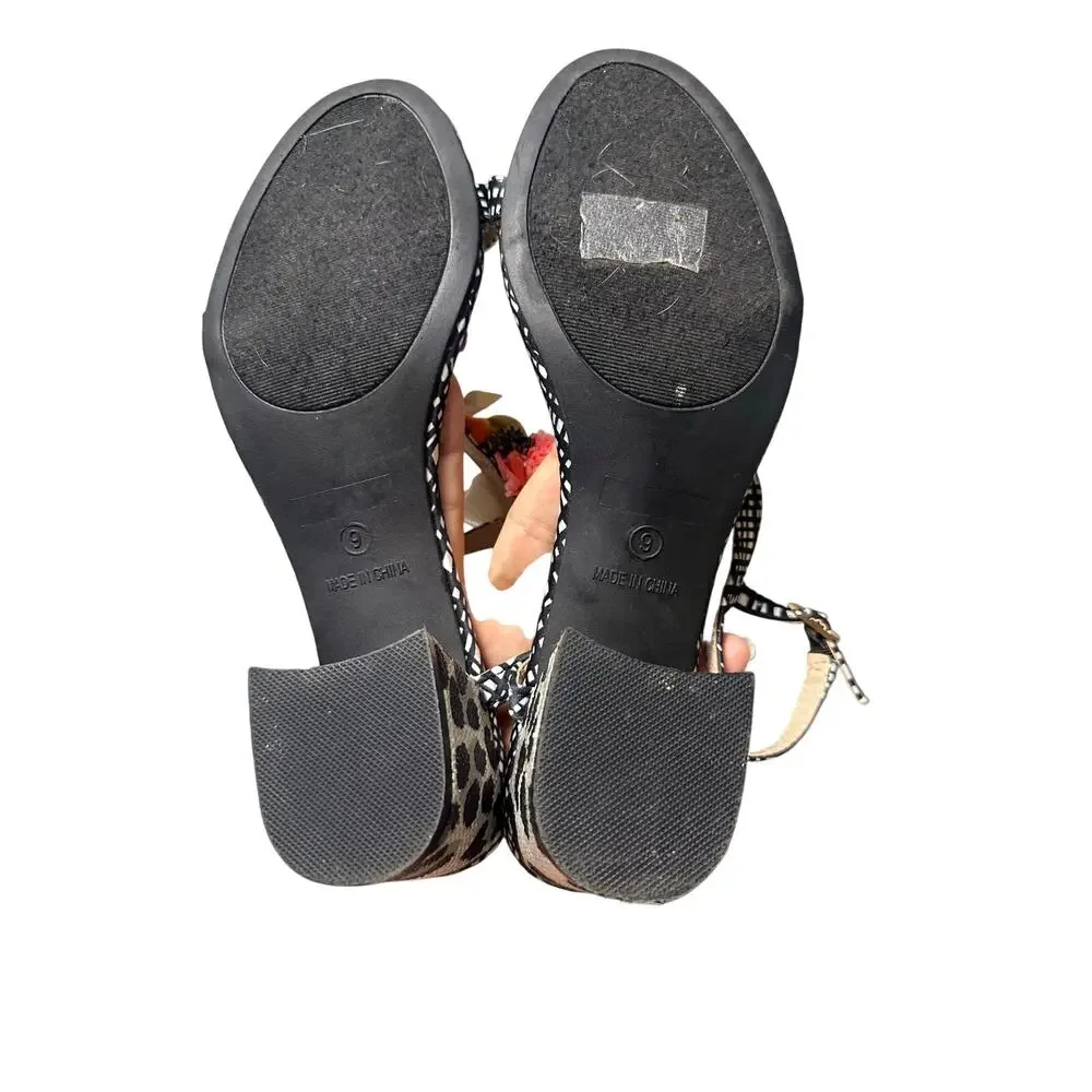 Betsey Johnson Dynah Seashell Embellished Block Heel Sandal - Picture 8 of 8